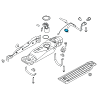 OEM 2013 Ford E-350 Super Duty Lower Hose Clamp Diagram - -W525937-S300