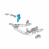 OEM 2002 Ford Taurus Strut Assembly Bracket Diagram - YF1Z-6F055-BA