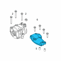 OEM Ford Mount Bracket Diagram - AL3Z-10A313-C