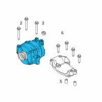 OEM 2015 Ford F-350 Super Duty Alternator Diagram - BL3Z-10346-C