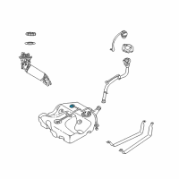 OEM 2002 Chrysler Sebring Valve-Fuel Control Diagram - 5016387AC