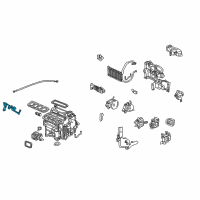 OEM Acura RL Sub-Cord, Air Conditioner Diagram - 80651-SJA-A11