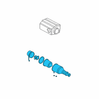 OEM Lincoln Navigator Air Cleaner Assembly Diagram - 2L7Z-9600-BB