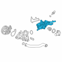 OEM Honda CR-V Case Complete, Thermo Diagram - 19320-59B-000