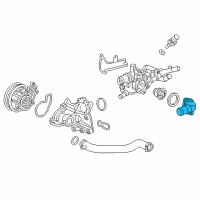 OEM 2021 Honda CR-V Cover, Thermo Diagram - 19311-59B-000