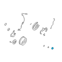 OEM 2001 Hyundai Santa Fe Cap-Wheel Hub Diagram - 52746-2E000