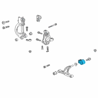 OEM 2014 Buick Regal Lower Control Arm Rear Bushing Diagram - 13280216