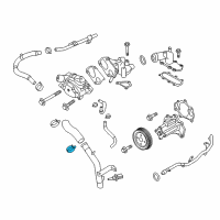 OEM 2020 Nissan Sentra Clamp Diagram - 21518-7990C