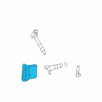 OEM Toyota Tundra ECM Diagram - 89661-0CM34