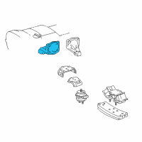 OEM 2004 Lexus IS300 Bracket, Engine Mounting, Front NO.1 RH Diagram - 12311-46140