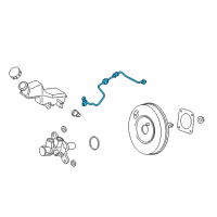 OEM 2018 Ford EcoSport Vacuum Tube Diagram - GN1Z-9C490-C