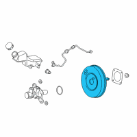 OEM 2019 Ford EcoSport Booster Assembly Diagram - GN1Z-2005-B