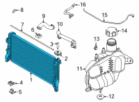 OEM BMW X2 RADIATOR Diagram - 17-11-8-645-801