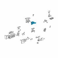 OEM Hinge Assembly, Armrest Diagram - 83417-STK-A01