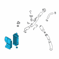 OEM 2022 Kia Sportage INTERCOOLER Diagram - 282712GTA7
