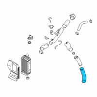 OEM 2019 Kia Sportage Hose-INTERCOOLER Outlet Diagram - 282862GTA7