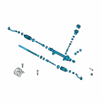 OEM 2015 Kia Soul Gear Assembly-Steering Diagram - 56500E4000