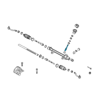 OEM 2015 Kia Soul EV PINION Assembly-Steering Diagram - 56512B2000