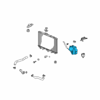 OEM 2012 Acura RDX Tank, Reservoir Diagram - 19101-RWC-A00