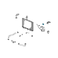 OEM 2004 Honda Civic Cap, Filler Diagram - 19109-PH1-620