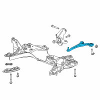 OEM 2015 Chrysler 200 Suspension Control Arm Front Left Lower Diagram - 68211643AF