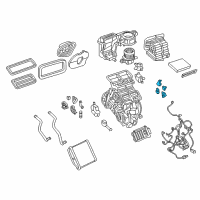 OEM 2021 Jeep Renegade Lever-A/C ACTUATOR Diagram - 68266042AA