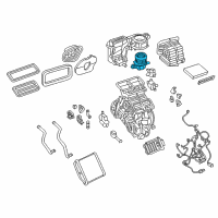 OEM Jeep Motor-Blower Diagram - 68266039AA