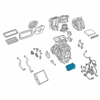 OEM 2020 Jeep Renegade Resistor-Blower Motor Diagram - 68266515AA