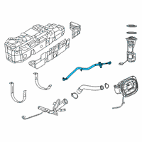 OEM 2019 Ram 1500 Tube-RECIRCULATION Diagram - 52029939AD