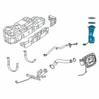 OEM Ram Module Ki-Fuel Pump/Level Unit Diagram - 68409160AE
