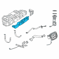 OEM 2021 Ram 1500 Fuel Tank Heat Diagram - 52029889AC