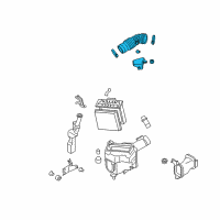 OEM Infiniti EX35 Duct Assembly-Air Diagram - 16576-JK21A