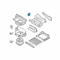 OEM Hyundai Elantra Coupe Intake Actuator Diagram - 97162-3X000