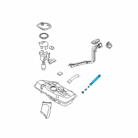 OEM 2010 Hyundai Accent Valve Assembly-Fuel Shut-Off Diagram - 31160-1E550