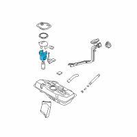 OEM Kia Long Life Fuel Filter Diagram - 311121G500