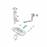 OEM 2011 Kia Rio Hose-Fuel Filler Neck Diagram - 310361E550