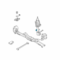 OEM 2000 Buick Century Rear Suspension Strut Assembly Diagram - 88965469