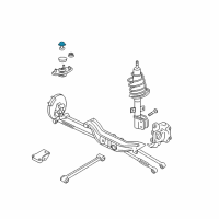 OEM 2005 Buick LaCrosse Strut Mount Cover Diagram - 10221916
