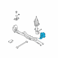 OEM 2007 Chevrolet Impala Knuckle Diagram - 23130695