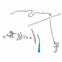 OEM 2019 Ford Transit Connect Rear Arm Diagram - DT1Z-17526-B