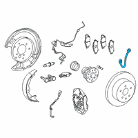 OEM Lexus GS F Hose, Flexible Diagram - 90947-02H28