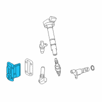 OEM 2015 Toyota Tundra ECM Diagram - 89661-0CM12