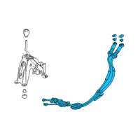 OEM Honda Wire Complete, Change Diagram - 54310-TGH-A01