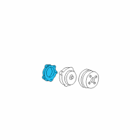 OEM 2000 Pontiac Grand Am Water Pump Gasket Set Diagram - 24574155