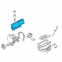 OEM Pontiac Montana PCV Valve Diagram - 12604500