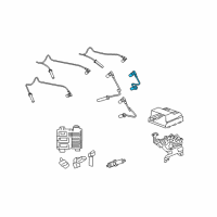 OEM 2009 Saturn Vue Cable Diagram - 19351587