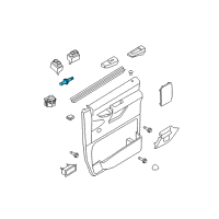 OEM 1999 Ford E-150 Econoline Door Ajar Switch Diagram - 6C2Z-13713-BA