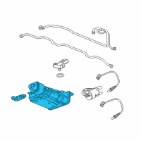OEM 2017 Cadillac XT5 Vapor Canister Diagram - 84824668
