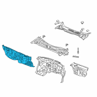 OEM Acura MDX DASHBOARD (LOWER) Diagram - 61500-TRX-A01ZZ