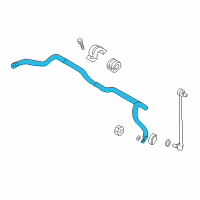 OEM 2008 Hyundai Veracruz Bar-Front Stabilizer Diagram - 54811-3J200